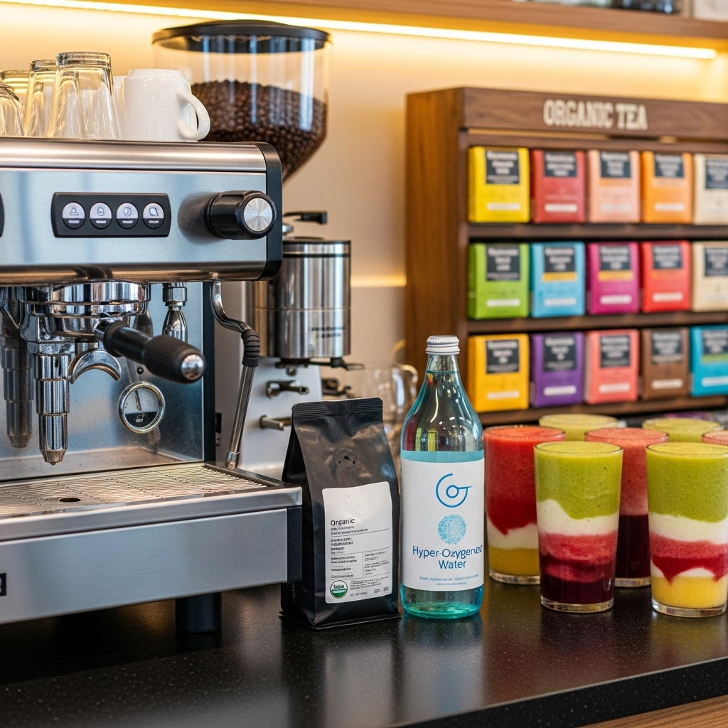 Organic Nectar Bar at Elysium Escapes